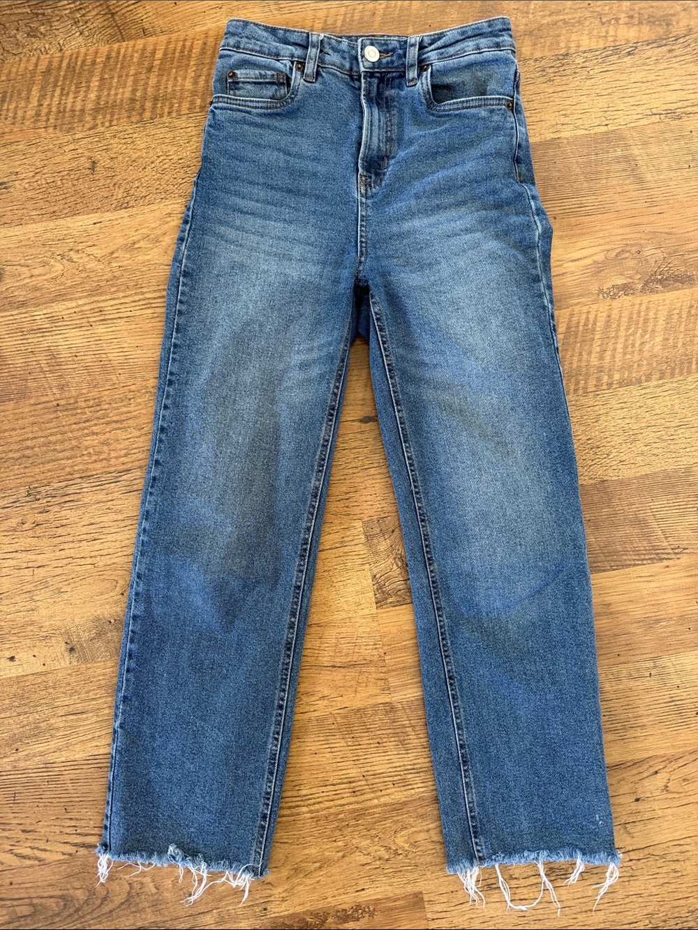 Dex Women's Straight Leg Jeans - Medium Blue Wash